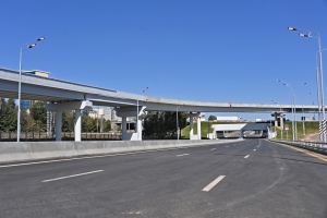 При строительстве нового участка МСД использовали более 16 тыс. кубометров бетона