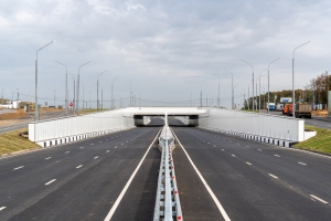 Три путепровода и мост возвели в составе первой очереди трассы Мамыри – Пенино – Шарапово