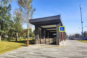 Готов пешеходный переход под Каспийской улицей и путями МЦД-2