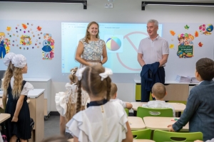 Собянин: открылось обновленное здание школы №1514 на юго-западе столицы