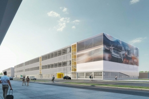 Пятиэтажный паркинг возведут на площади у аэропорта Внуково