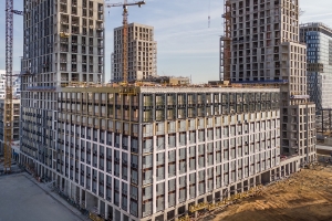Готов монолит первой очереди жилого комплекса в районе Марьина Роща
