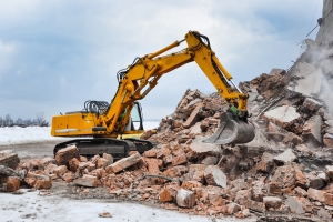 В районе Строгино снесли комплекс некапитальных объектов