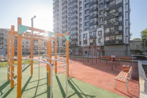 В районах реновации в САО обустроили более 100 площадок для спорта и отдыха