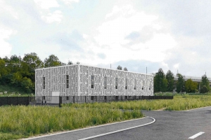 Фасад-«паутинка» украсит очистное сооружение в Раменках