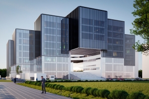 Деловой центр в форме куба начали строить в районе Внуково