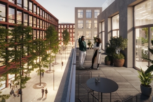 Завершено остекление корпусов бизнес-парка в районе Внуково