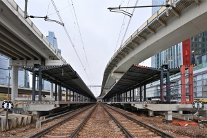 Станция Тестовская: как создают крупнейший городской вокзал Москва-Сити МЦД-1