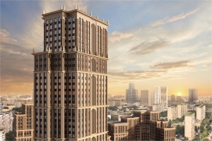 Фасады с яркими архитектурными акцентами украсят ЖК на месте бывшей овощебазы «Красная Пресня»