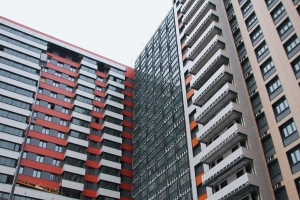 На кровле блока А второго корпуса проблемного ЖК «Терлецкий парк» установлено вентоборудование