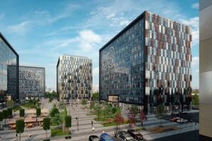 В Бутырском районе возводят последний корпус бизнес-парка