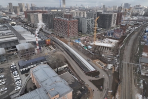 Собянин открыл автомобильный тоннель под путями МЦД-4 на северо-востоке столицы