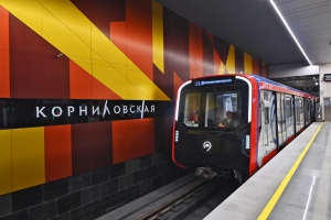 На станции метро «Корниловская» был выполнен большой объем архитектурно-отделочных работ