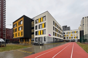 Собянин: школу на 825 мест построили на Волоколамском шоссе