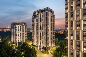 Две новостройки на Лужнецкой набережной оформят в стиле природного минимализма и урбанизма