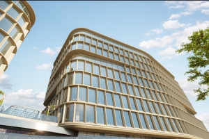 Возведен монолит бизнес-центра в районе Кунцево