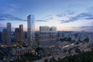 Жилой небоскреб с футуристичным фасадом и светодизайном построят в Западном Дегунине