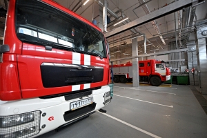 На территории бывшей промзоны «ЗИЛ» построили пожарное депо