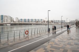 Около двух станций БКЛ метро в Нагатинском Затоне созданы благоустроенные пространства