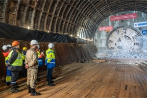 «София» на финише: пройден еще один тоннель Рублёво-Архангельской линии метро