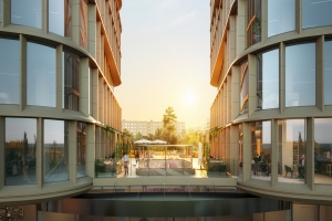 Фасады бизнес-центра в Кунцеве выполнят из сверхпрочного материала для строительства яхт