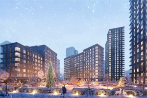 Ледяной лабиринт и зимняя подсветка украсят территорию ЖК в Покровском-Стрешневе