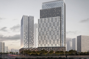 Три жилые башни со ступенчатыми фасадами возведут в Западном Дегунине