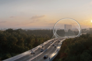 Вантовый мост через Москву-реку свяжет поселок Рублёво и Рублёво-Архангельское