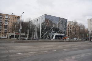 Культурно-досуговый центр с необычным фасадом появился в районе Южное Медведково