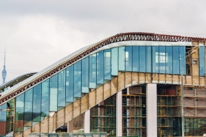 Собянин: городской вокзал Петровско-Разумовская готов почти на 78%