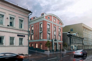 Гостиница с пилястрами откроется в отреставрированном здании в Таганском районе