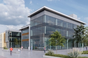 Завершается строительство делового центра в районе Нагатинский Затон