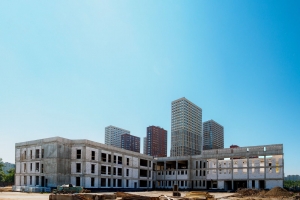 Готов монолит образовательного комплекса на 1065 мест в районе Марьино