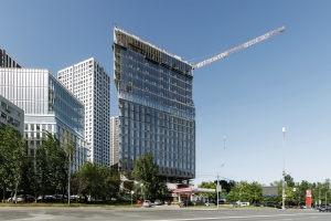 Бизнес-центр в Обручевском районе возводится под контролем Мосгосстройнадзора