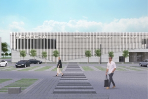 Готов монолитный каркас торгово-досугового центра в Щербинке