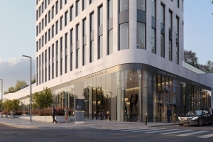 Готов монолит будущего бизнес-центра вблизи метро «Белорусская»