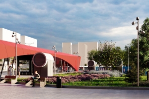 Площадь озеленения у станции метро «ЗИЛ» Троицкой линии будет увеличена