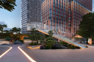 Смотровая площадка и искусственный водопад появятся на площади в Даниловском районе