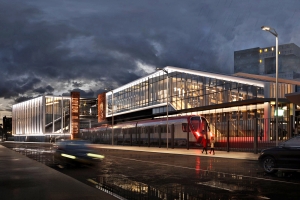 Завершены монолитные работы на площадке строительства городского вокзала Серп и Молот