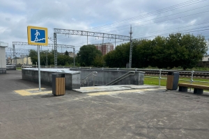 Переход через пути МЦД-2 в Щербинке построили с применением технологии микротоннелирования