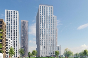 Деловой центр с кафе и супермаркетом в Метрогородке построят в 2026 году