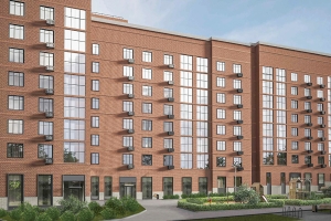 В районе Преображенское строится первый дом по программе реновации