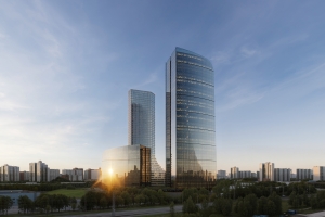 Световые «паруса» украсят бизнес-центр в деловом квартале «Большой Сити»