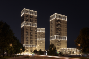 «Корона из света» украсит жилой комплекс в Сокольниках