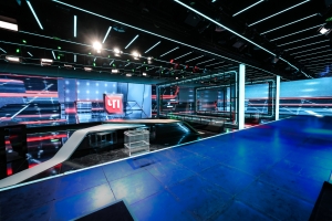 Телевизионный комплекс НТВ в виде кристалла построили в Останкинском районе