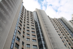 Завершено благоустройство территории проблемного ЖК «Квартал Триумфальный»