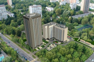 Завершается монтаж фасадов новостройки по реновации в районе Зюзино