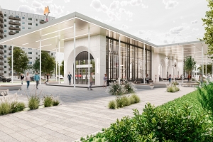 Собянин: утверждена архитектурная концепция станции метро «Кленовый бульвар» Бирюлёвской линии