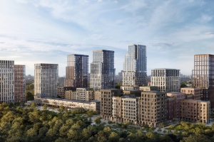 Утверждено архитектурно-градостроительное решение третьей очереди жилого квартала в районе Аэропорт