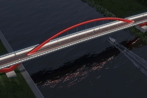 Владимир Ефимов: завершен подготовительный этап строительства пешеходного моста в сторону Филевского Парка